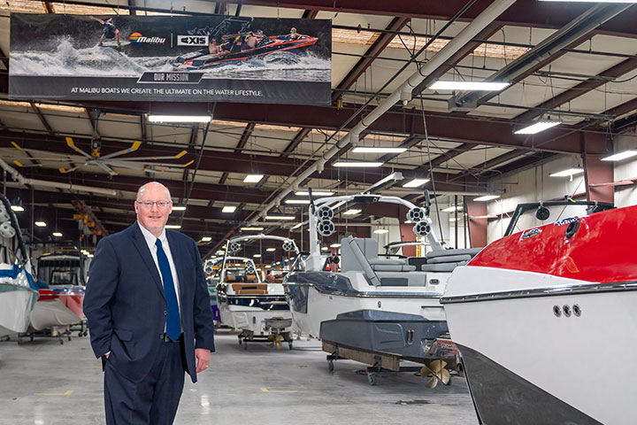 Jack Springer Joins the TN Chamber of Commerce, Malibu Boats
